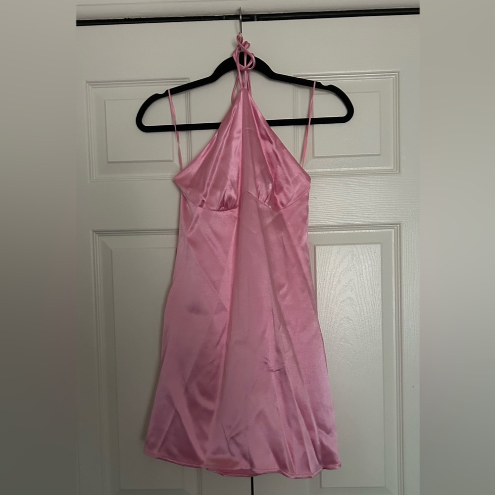 Pink Zara dress
